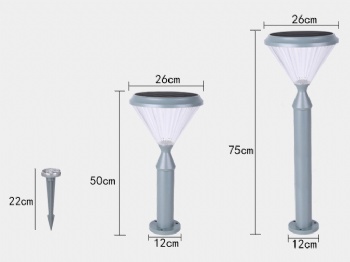GYS-LD-01S/P Solar Diamond lawn lamp